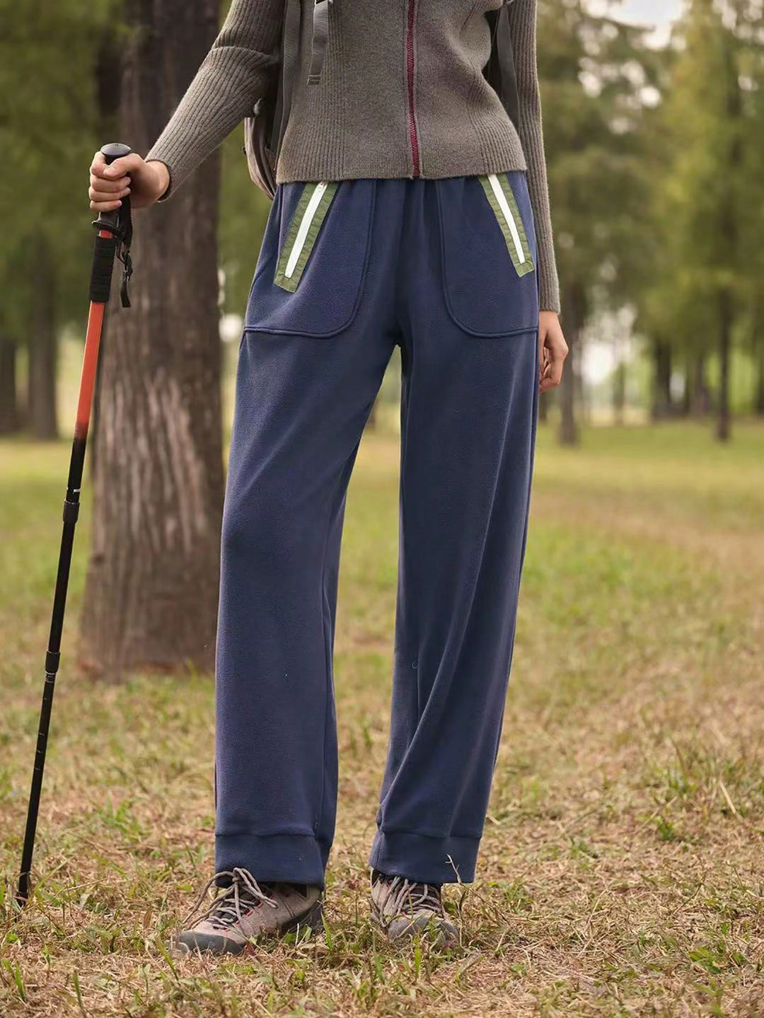 Pantaloni SHEIN, albastru