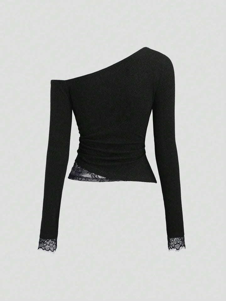 Top SHEIN, negru