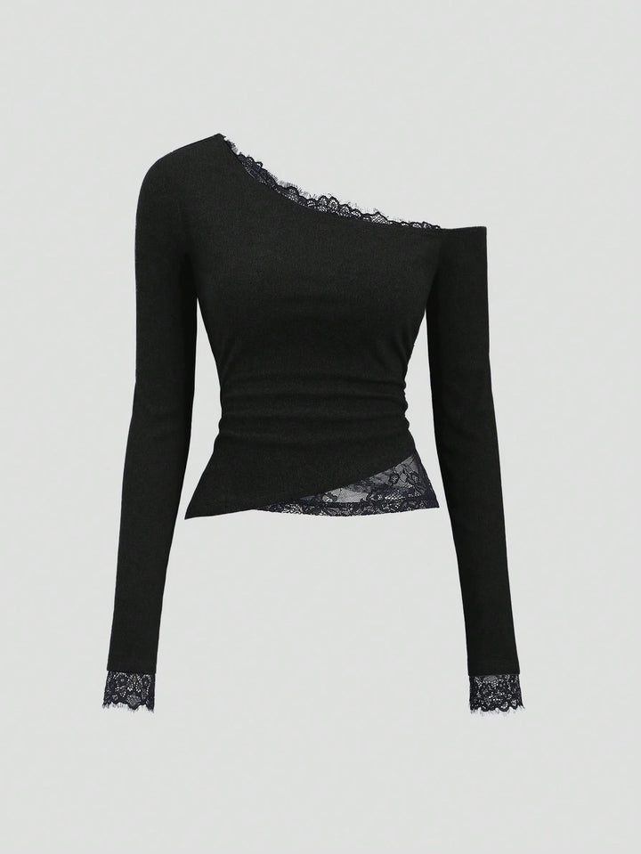 Top SHEIN, negru