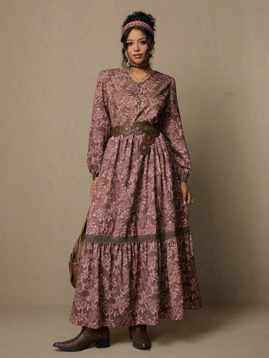 Rochie SHEIN, maro