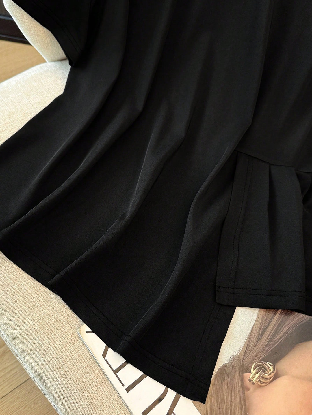 SHEIN Black T-Shirt