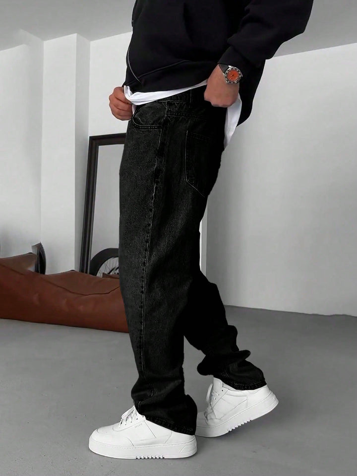 Jeans SHEIN, negru