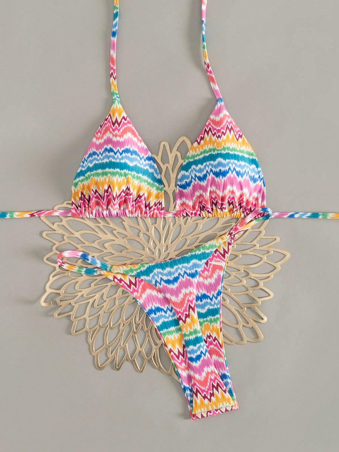 Set bikini SHEIN, mix culori