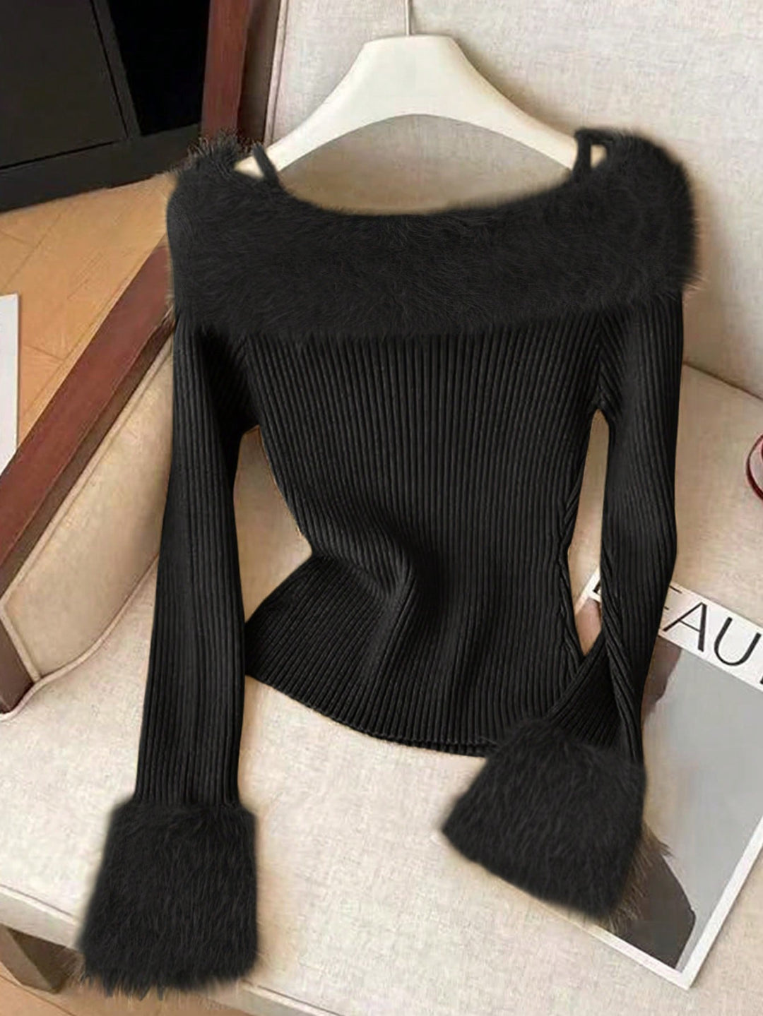 Pulover SHEIN, negru