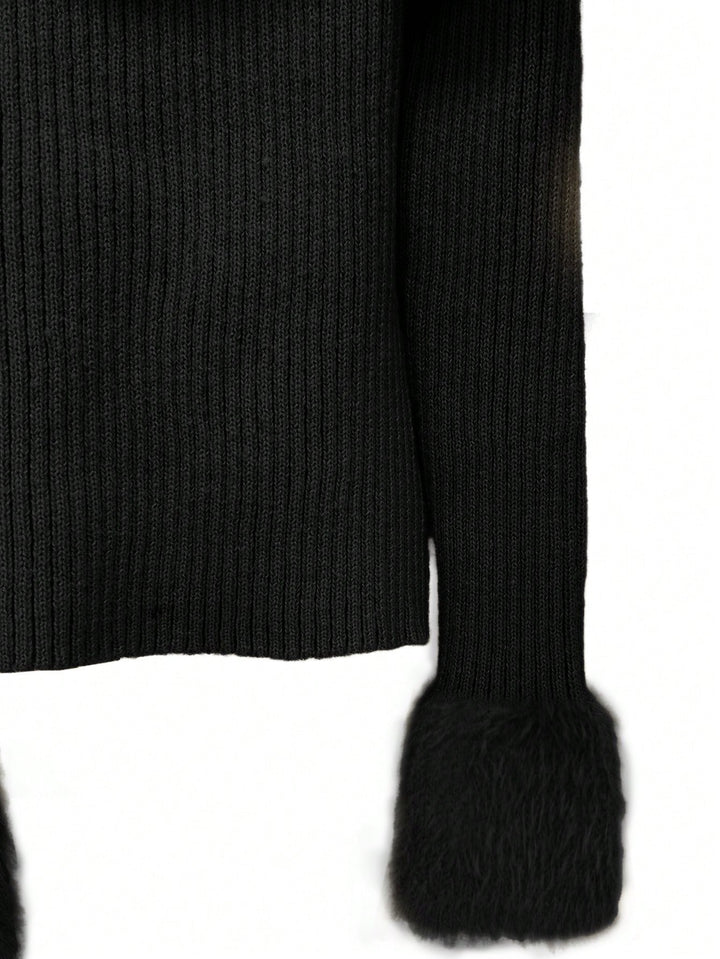 Pulover SHEIN, negru
