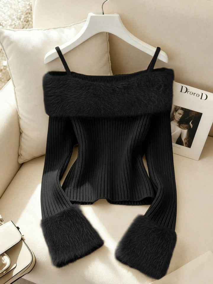 Pulover SHEIN, negru
