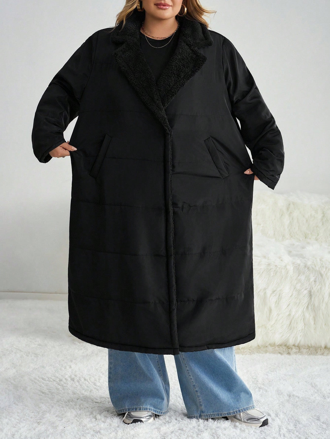 Palton SHEIN, negru