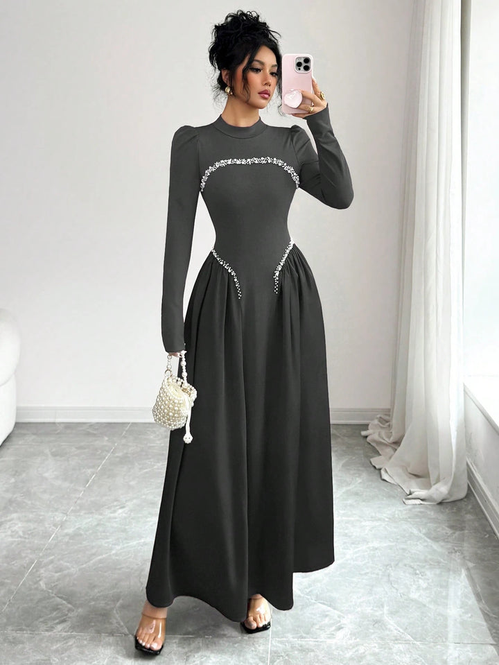 Rochie maxi SHEIN, gri