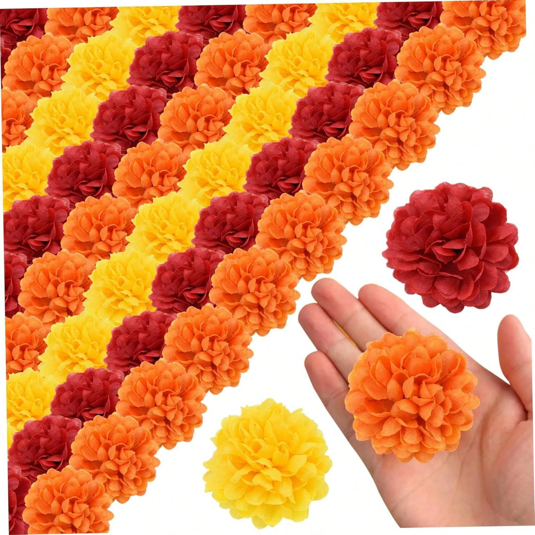 Floari artificiale SHEIN, mix culori