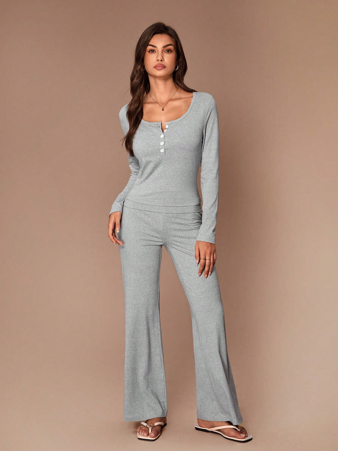 Set pijamale SHEIN, gri