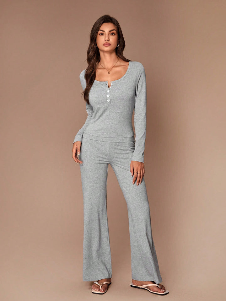 Set pijamale SHEIN, gri