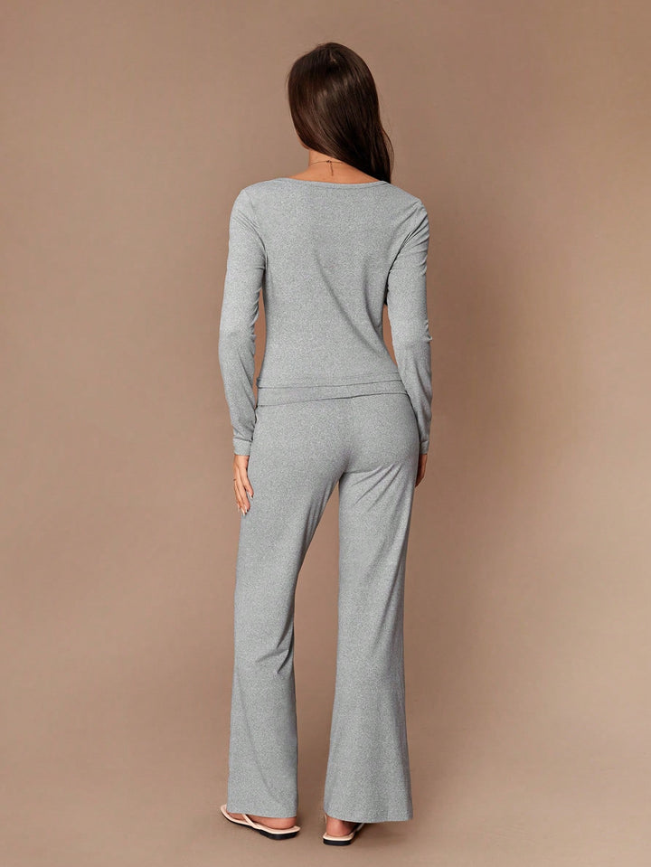 Set pijamale SHEIN, gri
