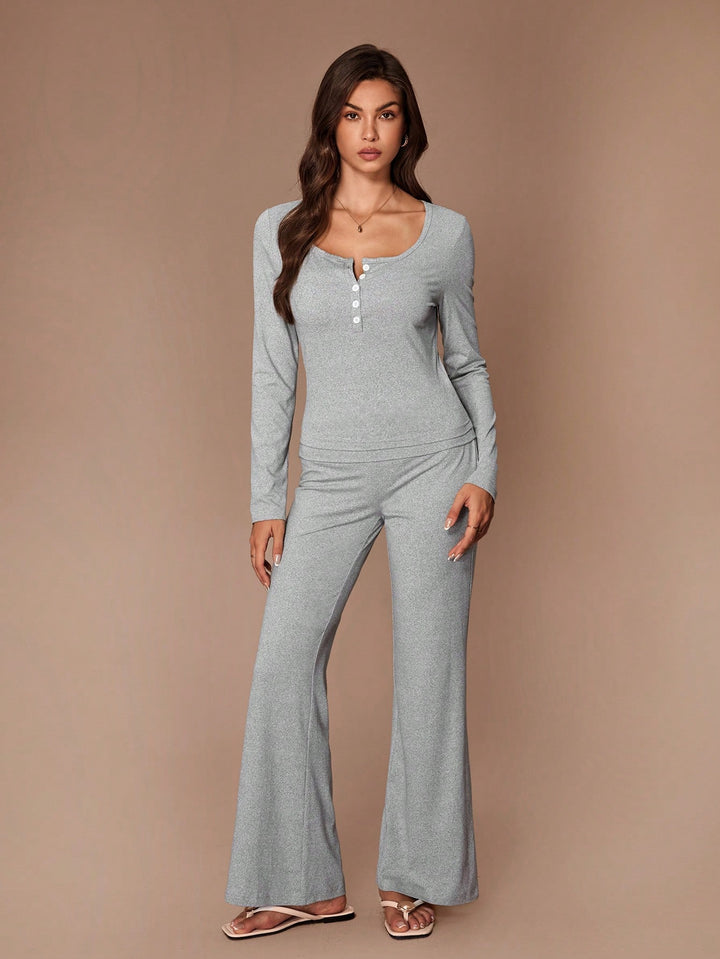 Set pijamale SHEIN, gri