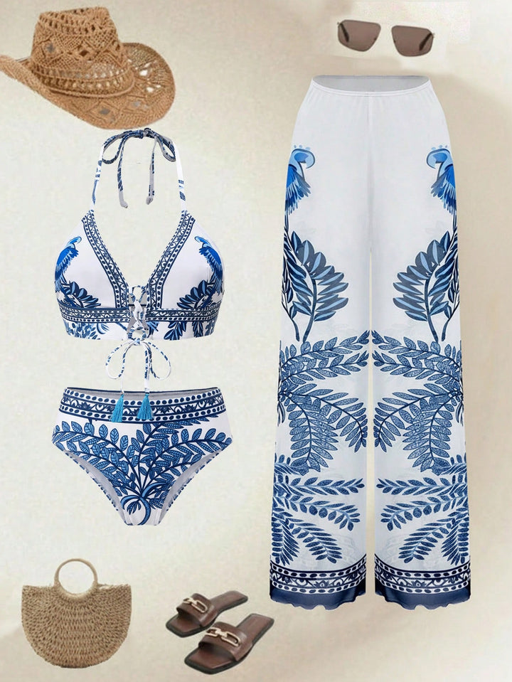 Set bikini SHEIN, mix culori