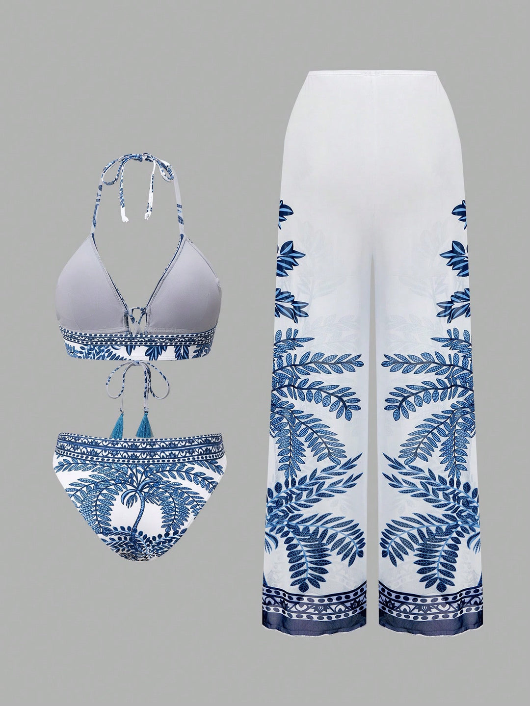 Set bikini SHEIN, mix culori