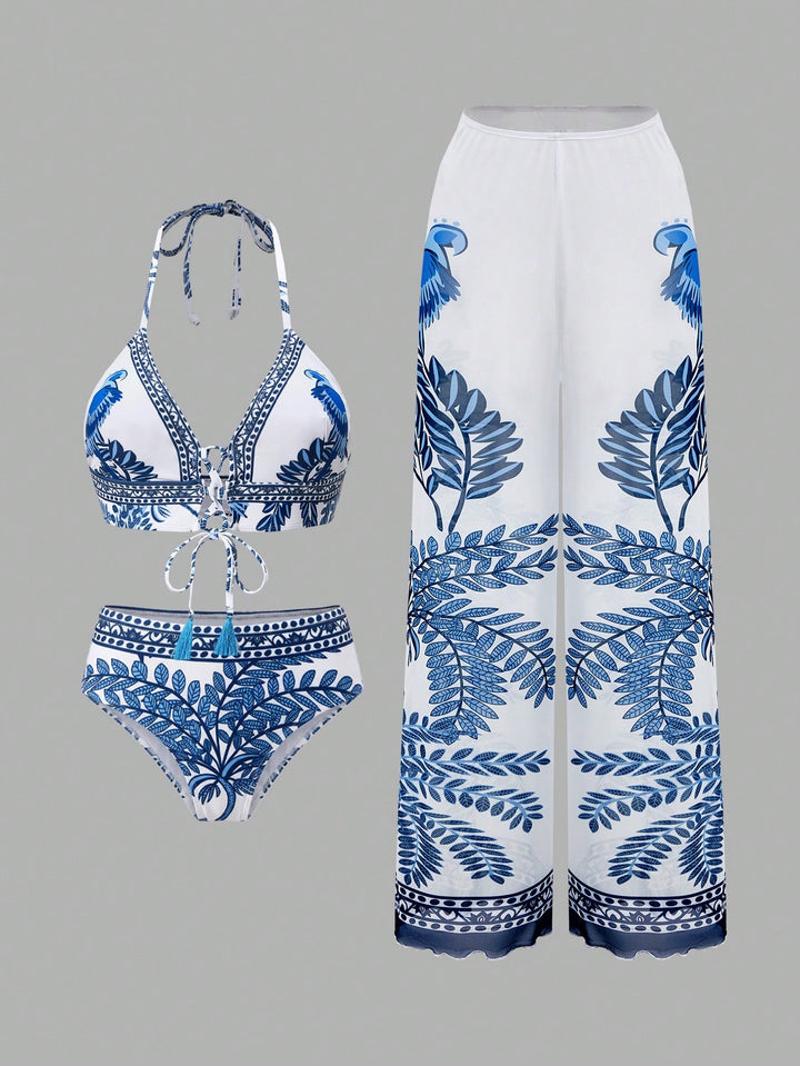 Set bikini SHEIN, mix culori