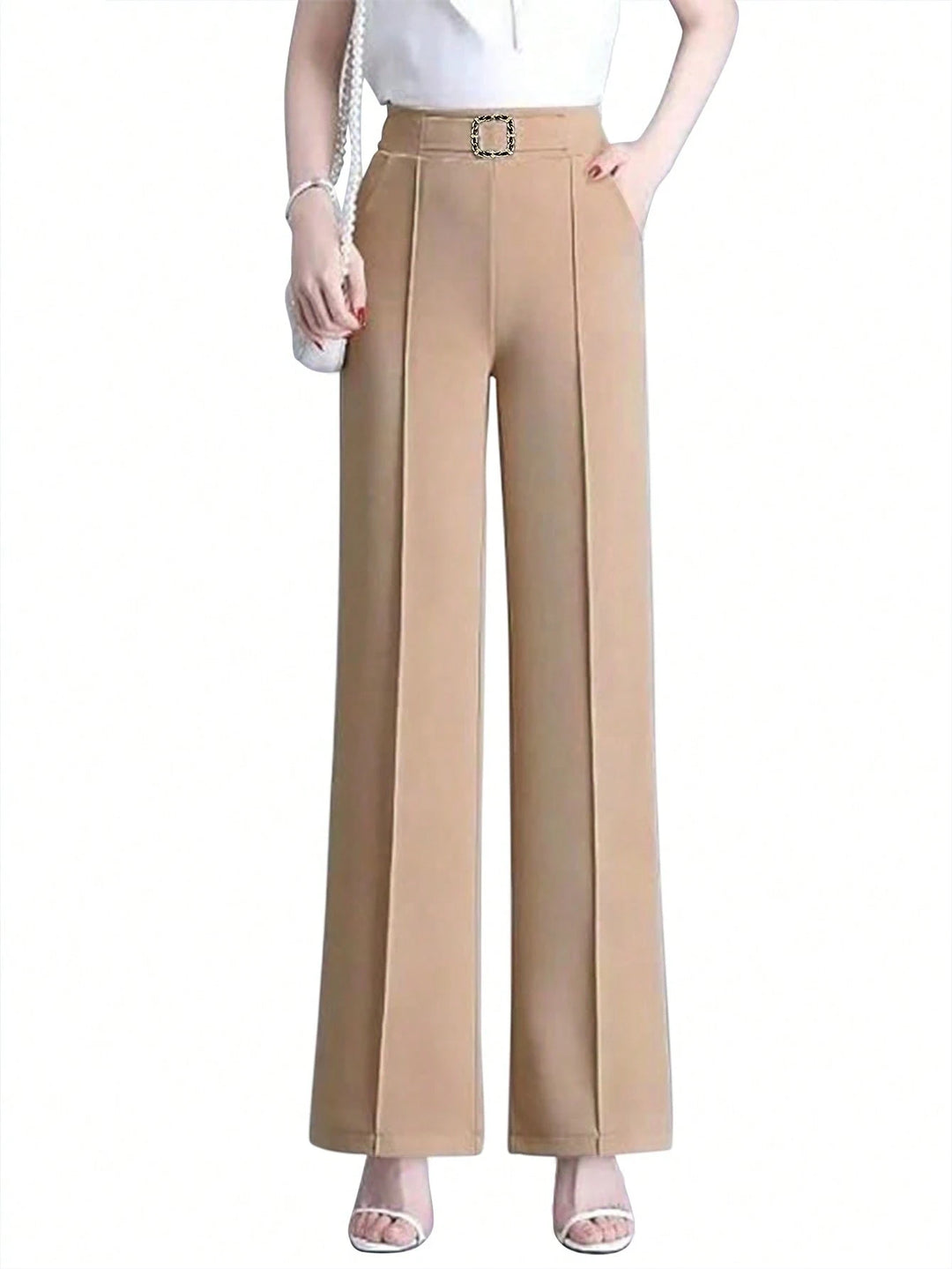 Pantaloni SHEIN, bej
