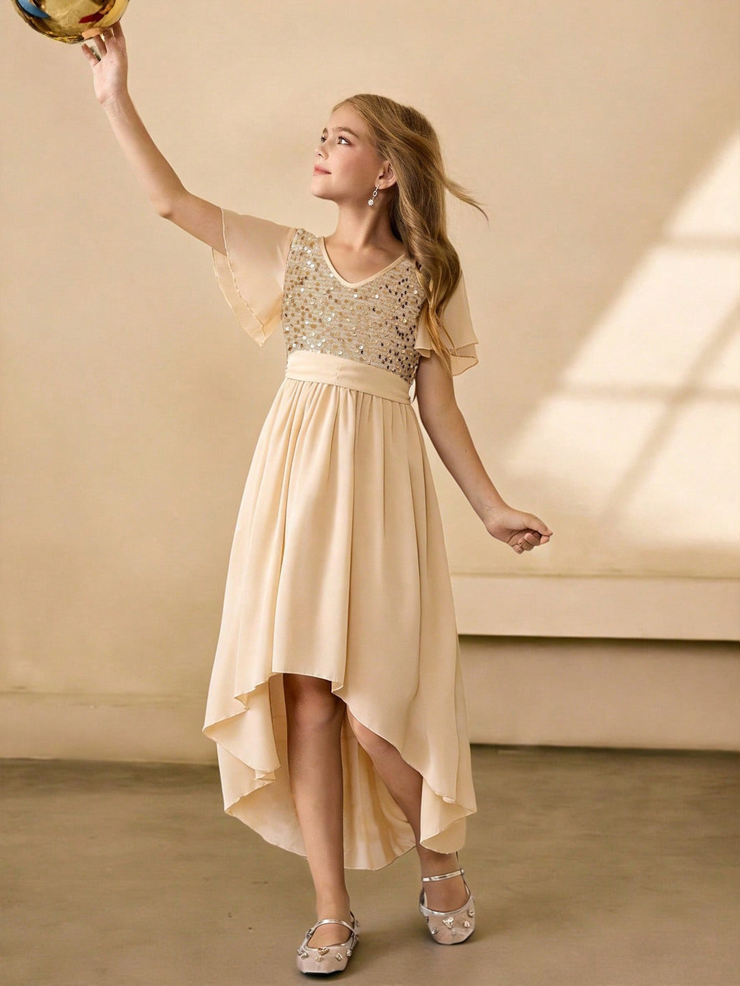 Rochie SHEIN, crem