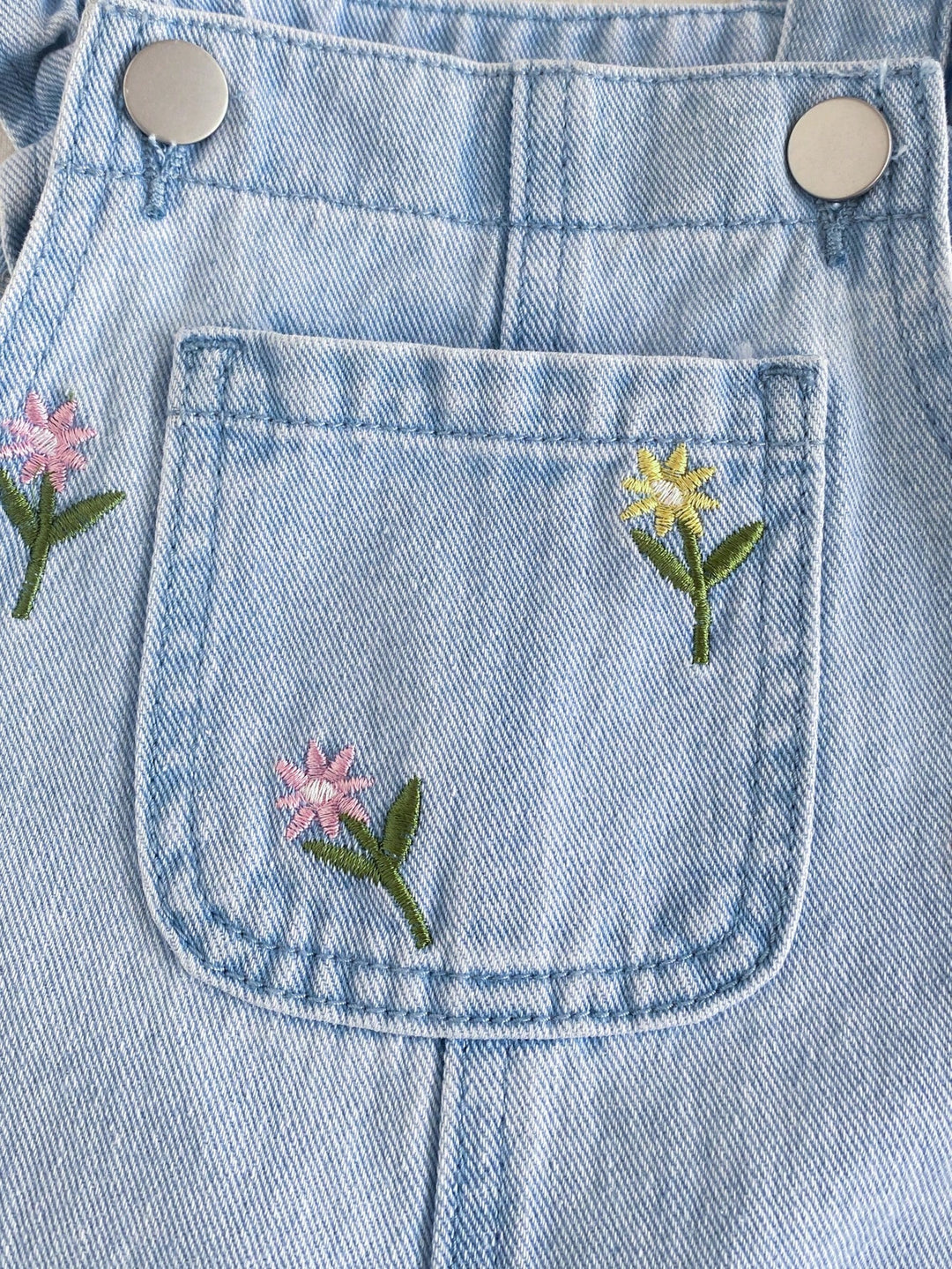 Salopetă denim SHEIN, albastru