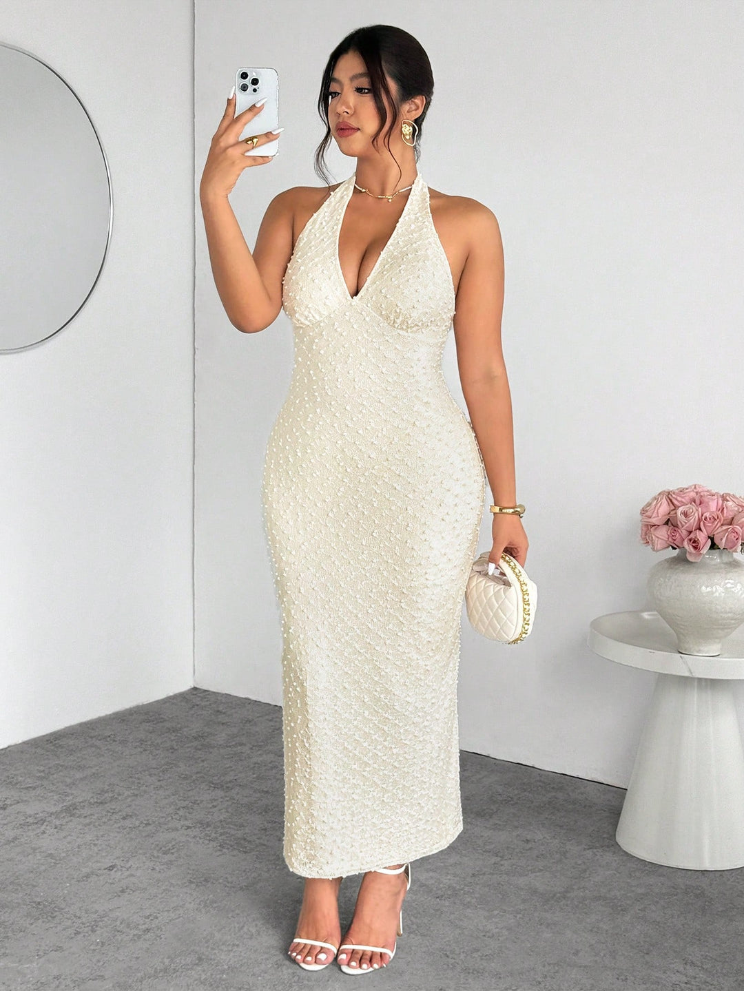 Rochie SHEIN, portocaliu