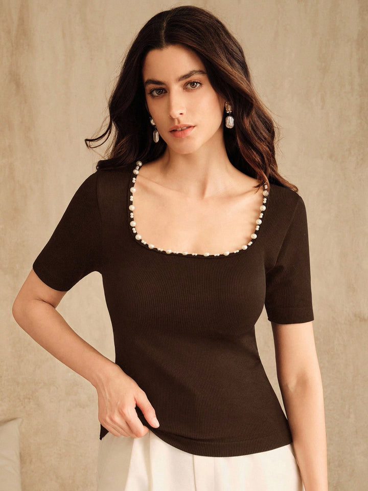 Tricou SHEIN, maro