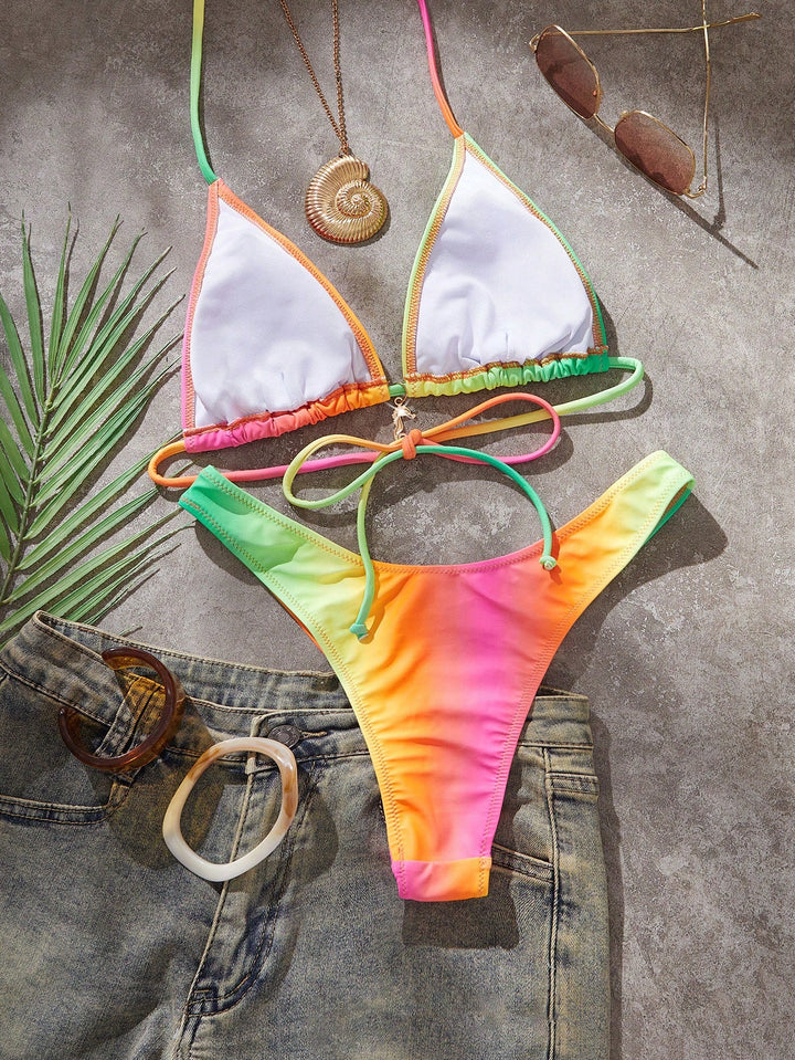 Set bikini SHEIN, mix culori