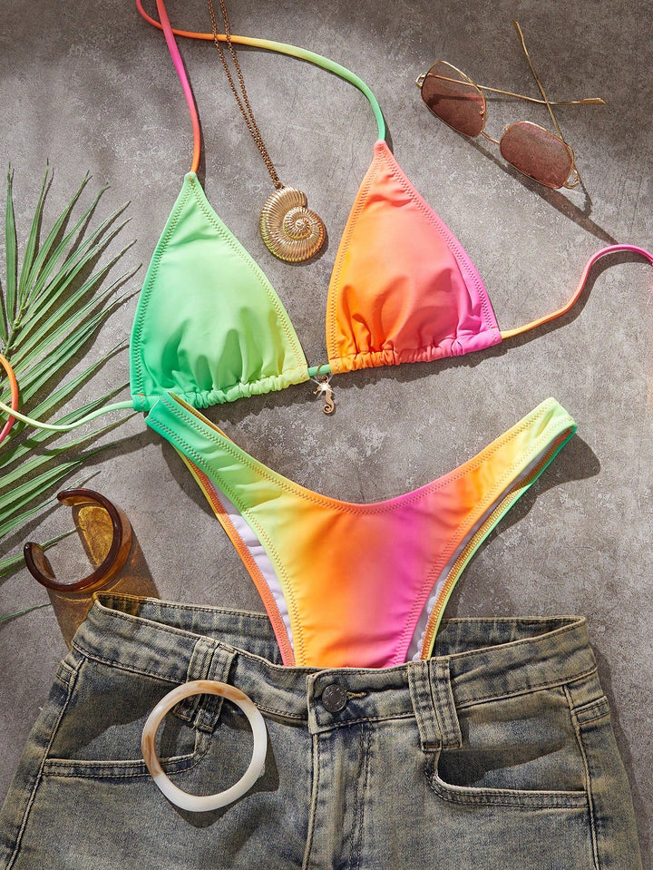 Set bikini SHEIN, mix culori