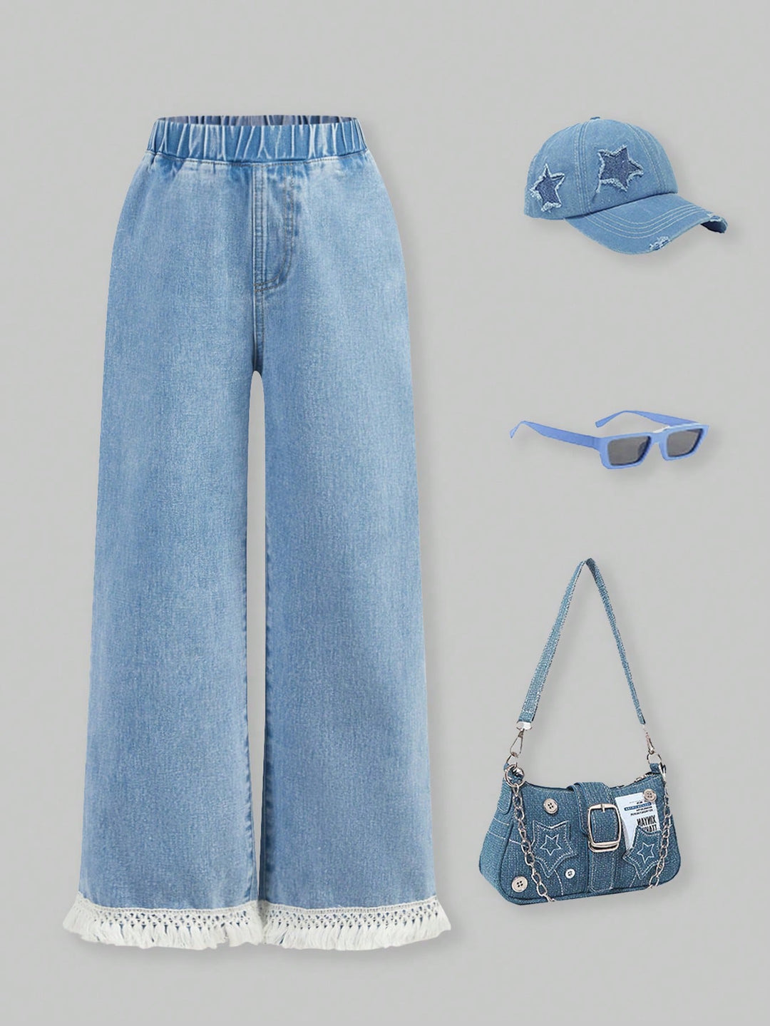 Jeans SHEIN, albastru