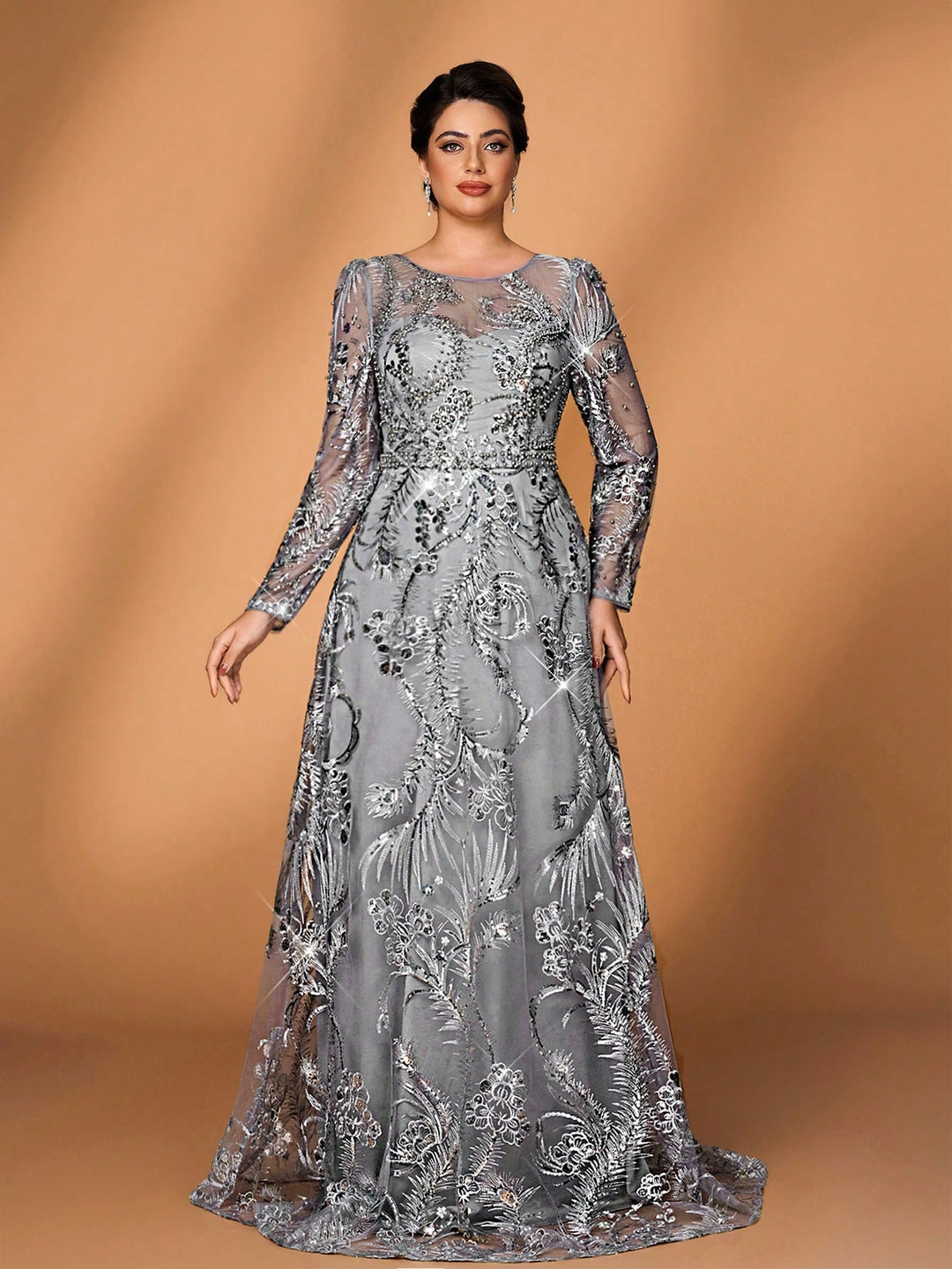 Rochie SHEIN, gri