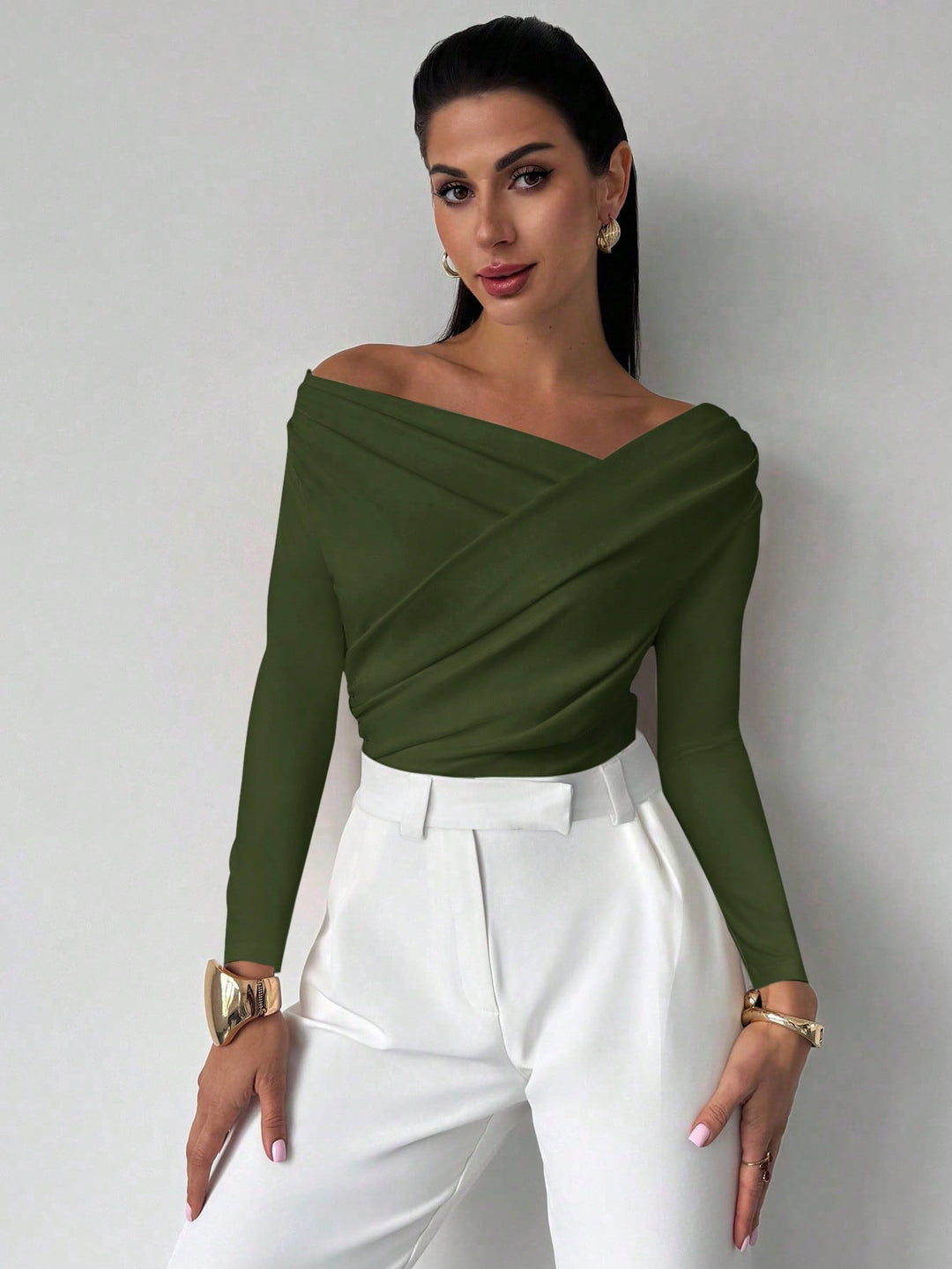 Body SHEIN, kaki