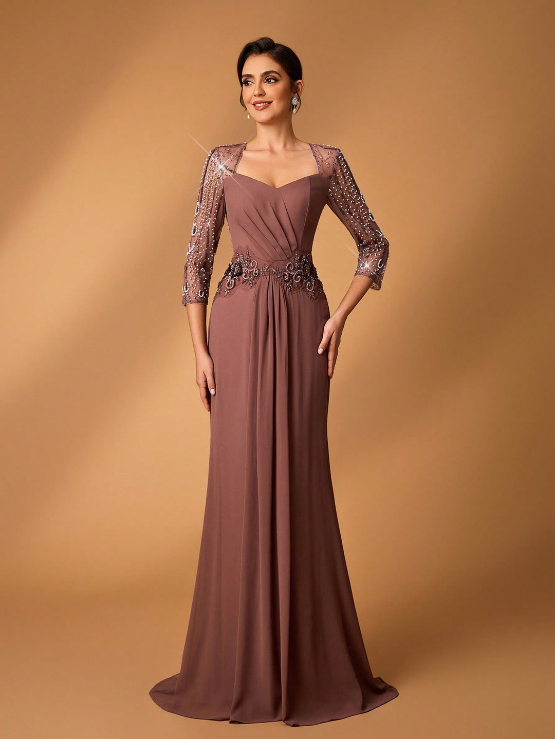Rochie SHEIN, maro