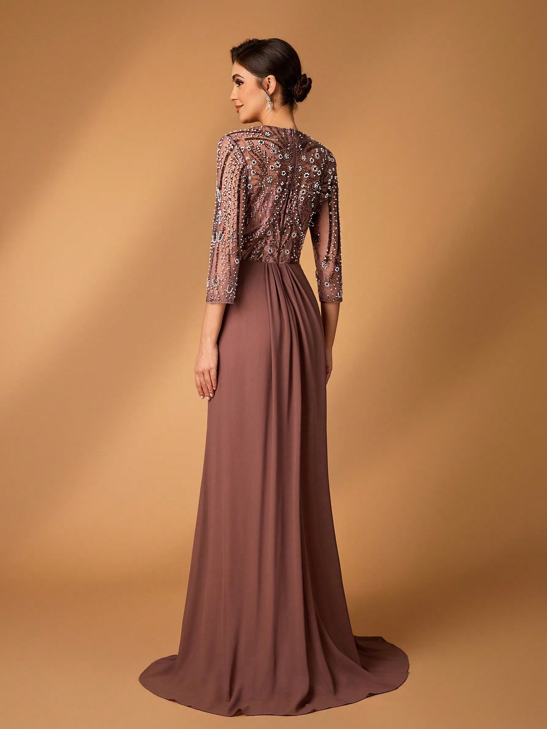 Rochie SHEIN, maro