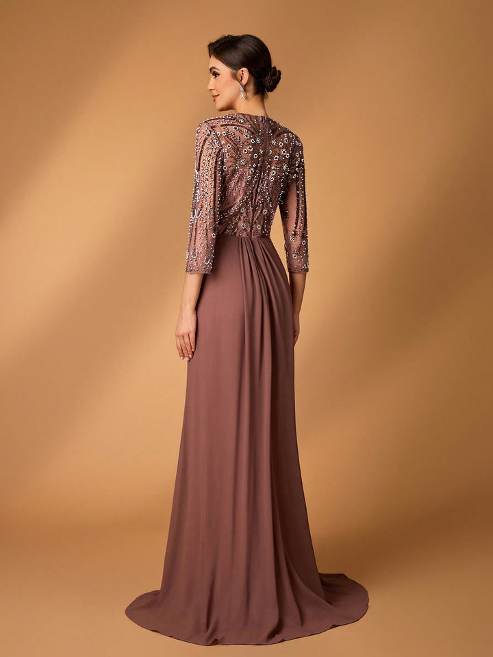 Rochie SHEIN, maro