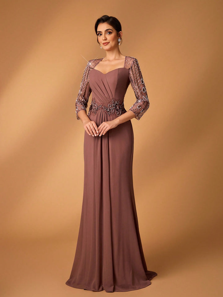 Rochie SHEIN, maro