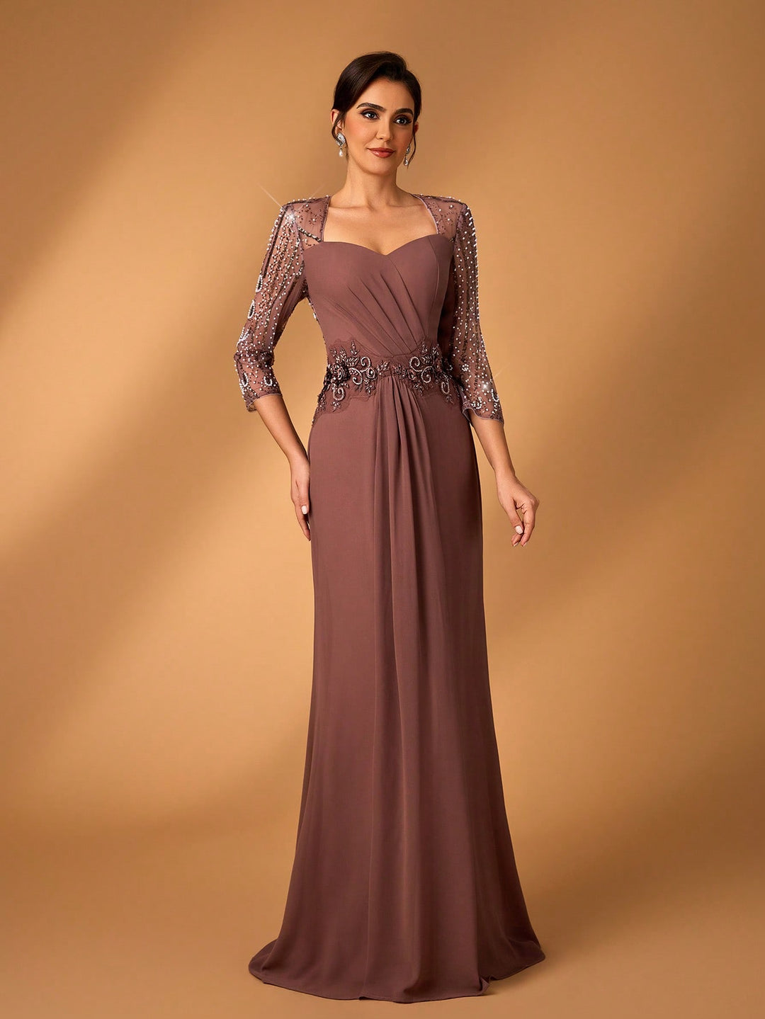 Rochie SHEIN, maro