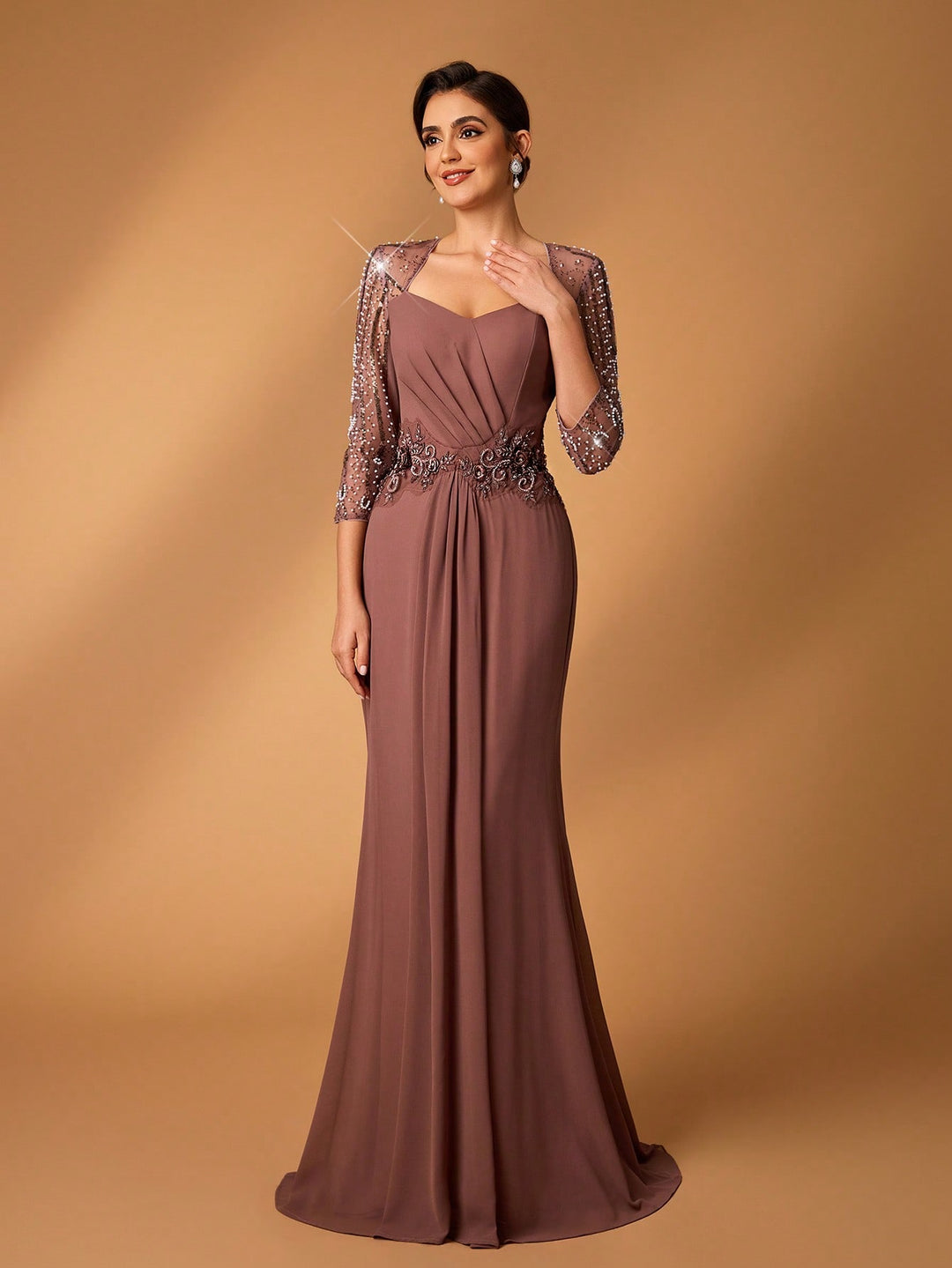 Rochie SHEIN, maro