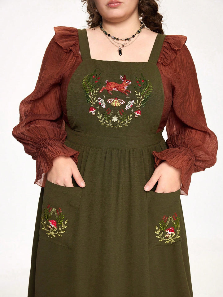 Rochie SHEIN, kaki