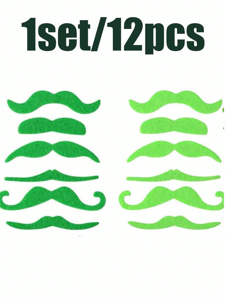 Mustață falsă SHEIN, verde