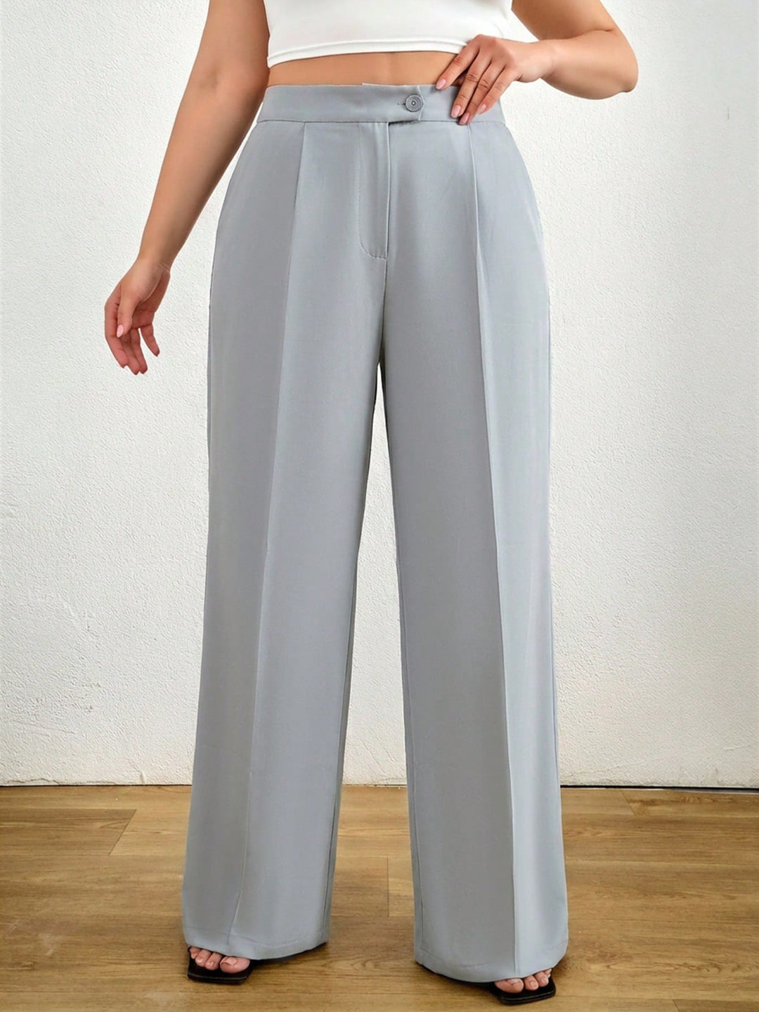 Pantaloni SHEIN, turcoaz