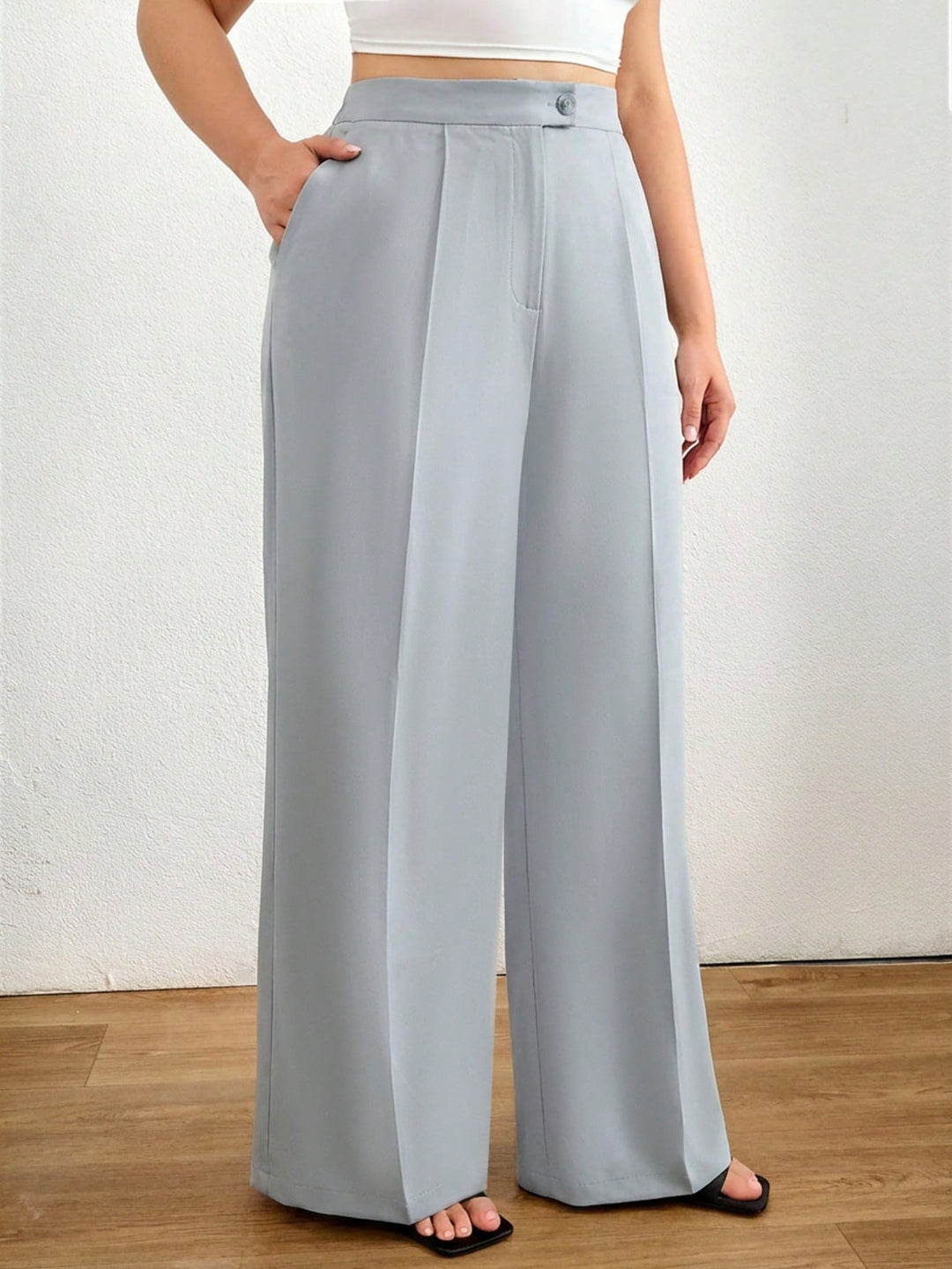 Pantaloni SHEIN, turcoaz
