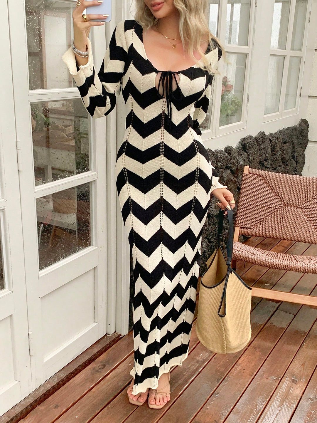 Rochie maxi SHEIN, mix culori