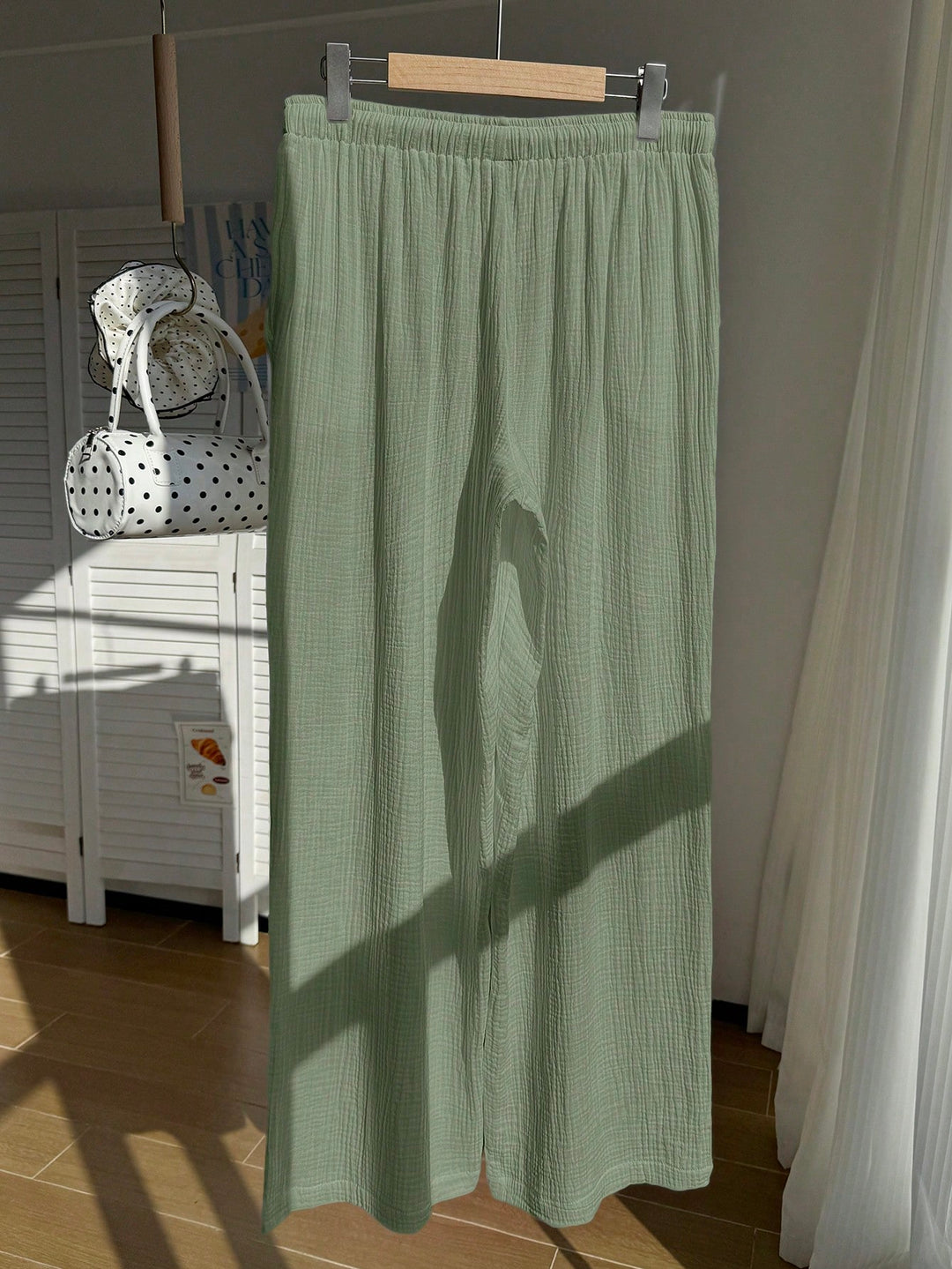 Pantaloni SHEIN, verde