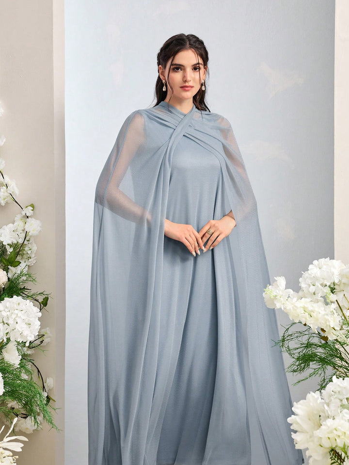 Set caftan și jalabiya SHEIN, verde