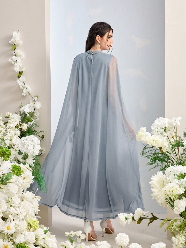 Set caftan și jalabiya SHEIN, verde