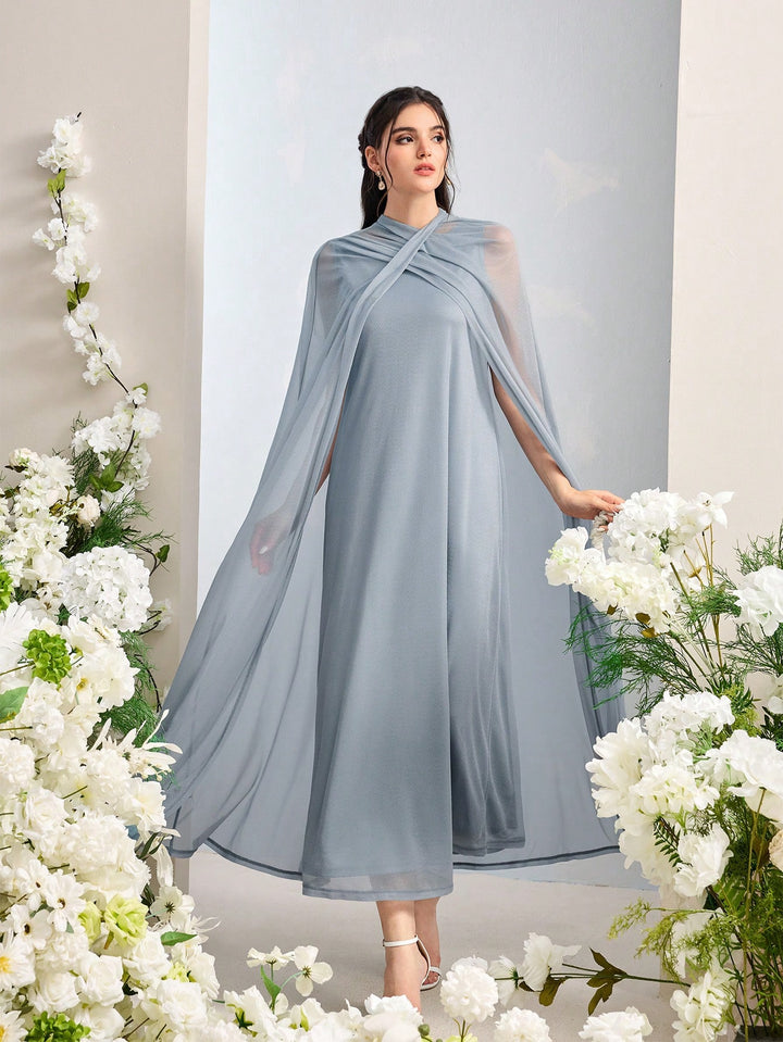 Set caftan și jalabiya SHEIN, verde