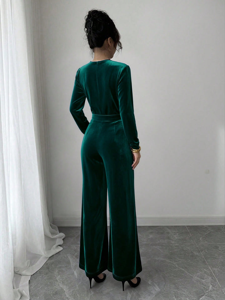 Salopetă SHEIN, verde