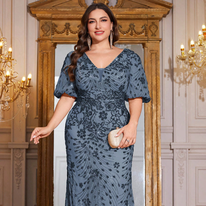 Rochie de seară SHEIN, albastru
