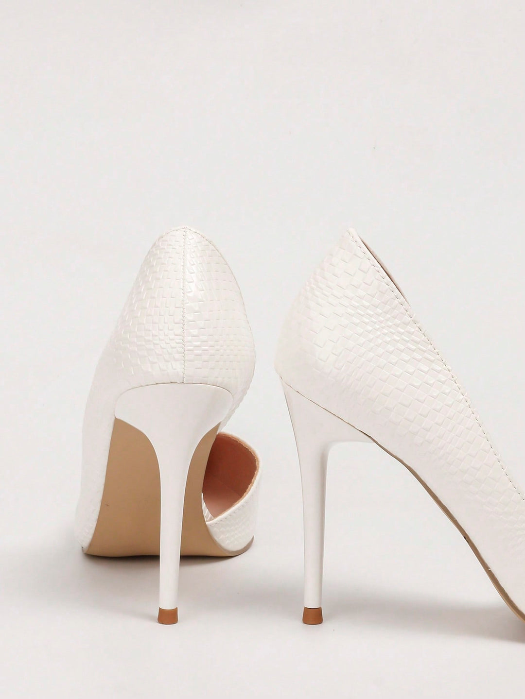 SHEIN high heels, white