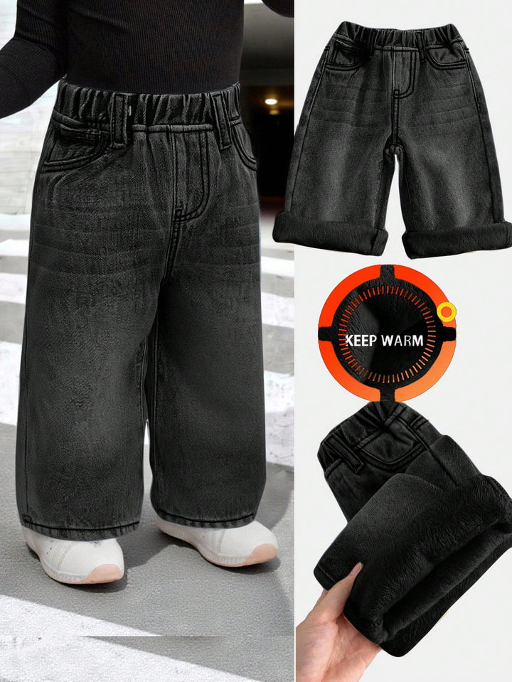 Pantaloni SHEIN, negru