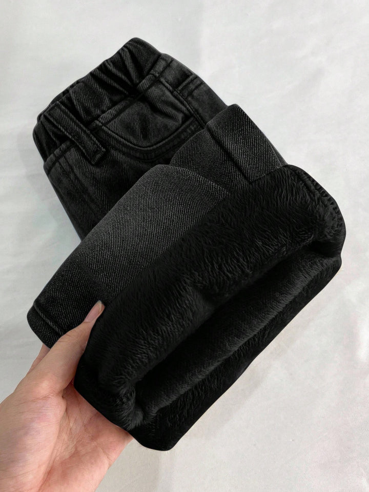 Pantaloni SHEIN, negru